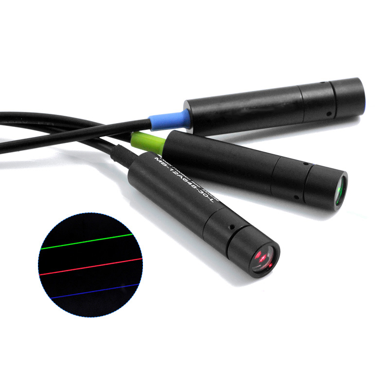 Powell Lens 515nm Green Line Laser Adjustable Focus & Uniform Light Intensity